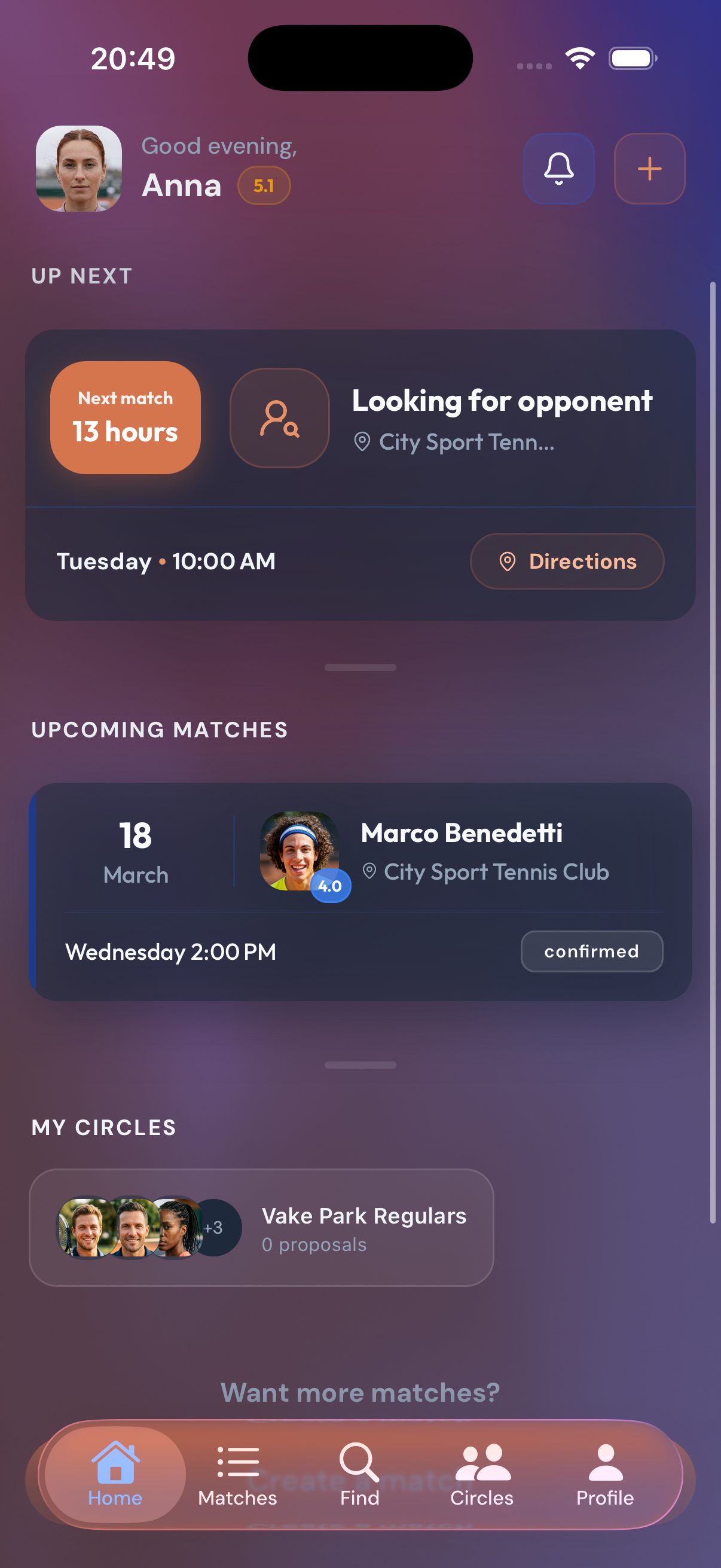 Teno App Screen